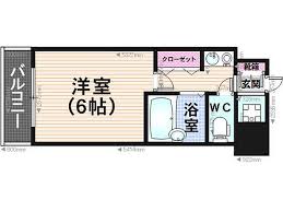 floor plan - 福冈南区大南1丁目